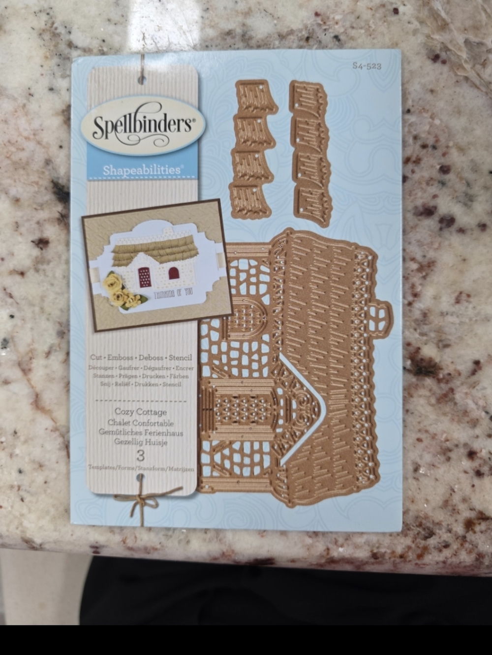 Spellbinders Shapeabilities Cozy Cottage Cutting Dies Set